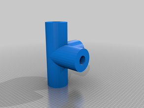 4way dowel joint customized 3d print model - Mito3D