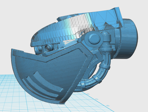 tdc giostra parti 28mm 40k cerastus il dominio crociato imperial knight titan warhammer 3d print model - Mito3D