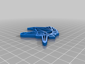 il mio personalizzato origami dell'unicorno su misura 3d print model - Mito3D