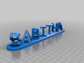 sarlin personalizado 3d print model - Mito3D