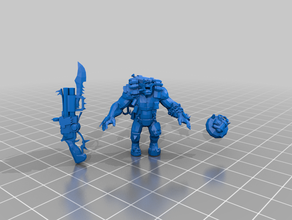 ork kommando - orks tm 40k kommandos les 3d print model - Mito3D