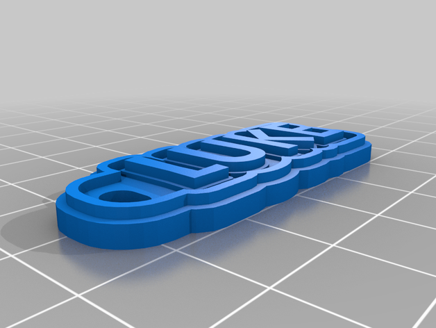 luke özelleştirilmiş 3D print model - Mito3D