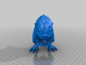 gigante squig - orchi goblin aos whfb 3d print model - Mito3D