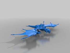 wyvern - orchi goblin tm aos whfb 3d print model - Mito3D