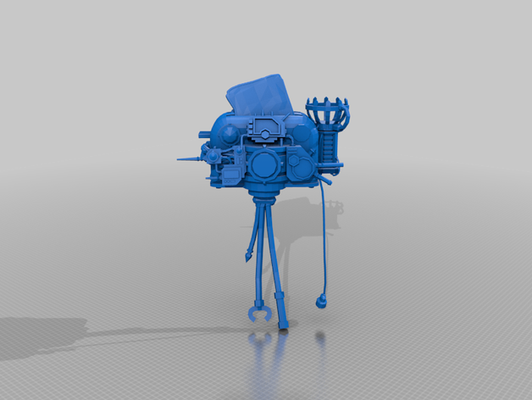 do kızarmış ekmek admech tost makinası ev cihaz ilham kırmızı cüce by jimjimjimmyjim 3d print model - Mito3D