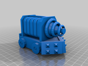 sparky car character clash royale free model 3d print model - Mito3D