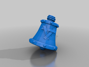 campana grande - skaven gubbin aos terreno whfb 3d print model - Mito3D