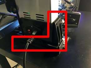 ender 3 psu strong support bracket creality 3d print model - Mito3D