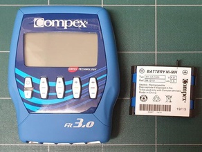 compex battery box 3d print model - Mito3D