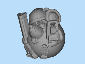 mouse surveyor 3d print model - Mito3D