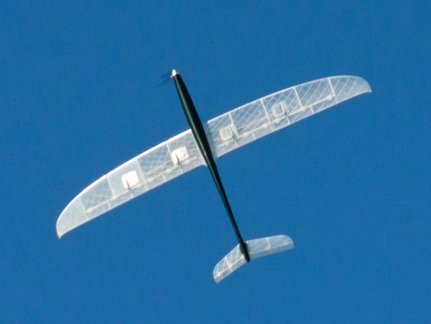joker - 3d printed glider fuselage test files airplane plane rc rc-airplane rc-model 3D print model - Mito3D