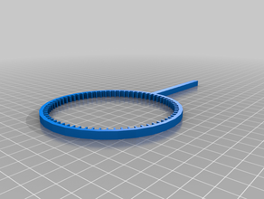 my customized bubble wand 3d print model - Mito3D