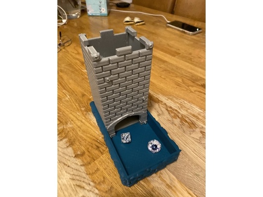 castello dado torre by mordaskyt 3d print model - Mito3D