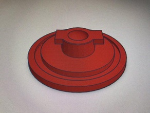 Fleisch slicer Klinge lock - andrew james twist 3d print model - Mito3D