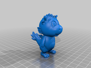 little dragon 3d print model - Mito3D