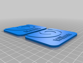 boîte postale nom 3d print model - Mito3D