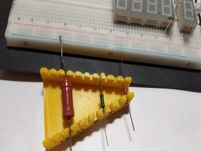 electronic component bending tool bender electronics forming led resistor sashssaf 3d print model - Mito3D