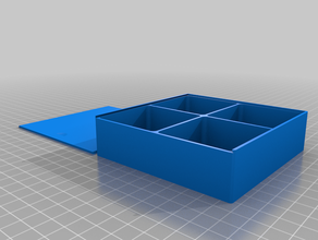 my customized parametric box label rounded edges 3d print model - Mito3D