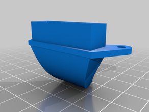 fun duct delta flsun mini kossel cooling fan 3d print model - Mito3D