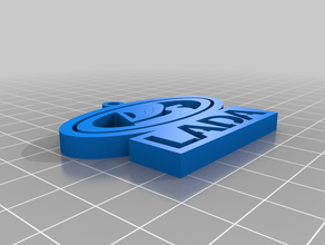 lada keychain 3d print model - Mito3D