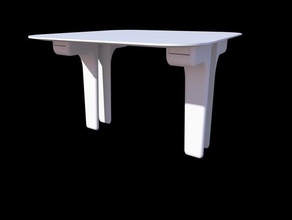 topshelf cubical shelf 3d print model - Mito3D