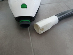 vacuum hose adapter vorwerk vk200 cleaner kobold 3d print model - Mito3D