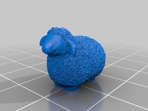 catan sheep pieces settlers 3d print model - Mito3D