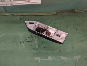 openship - open source autonomous rc surface vessel naval architecture boat robotics ship 3d print model - Mito3D
