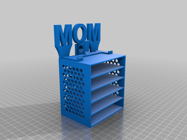 eyeglass storage box mom 3D print model - Mito3D