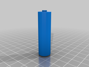 double pile aa 3d print model - Mito3D