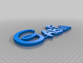 nom de gabin 3d print model - Mito3D