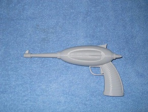deathloc's laser pistol cosplay gun marvel prop weapon 3d print model - Mito3D