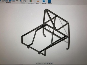 axial umg10 4 door body conversion cage doka 3d print model - Mito3D