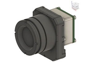flir boson 640 14mm + vpc camera fusion 360 imaging thermal 3d print model - Mito3D