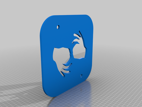 el lenguaje de señas símbolo intérprete 3d print model - Mito3D