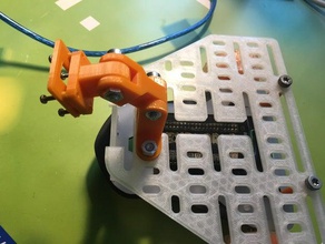 sts-pi pimoroni adapter plate v2 erstellt von freecad aus Himbeere raspberry pi 3d print model - Mito3D