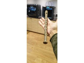 hq 4pcs recorder flute music musical instrument 3d print model - Mito3D