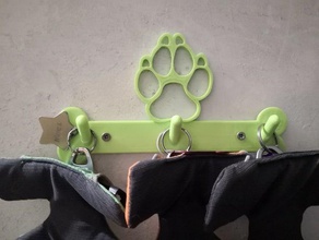 köpekler leach sahibi porte harnais ou laisses chiens koşum 3d print model - Mito3D