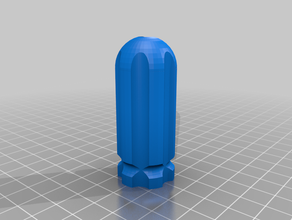 hex size 555 customized 3d print model - Mito3D