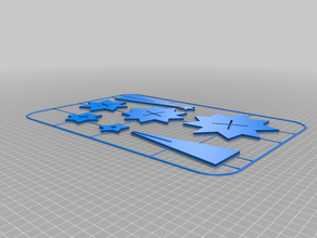 arbre de noël la carte 1 personnalisé 3d print model - Mito3D