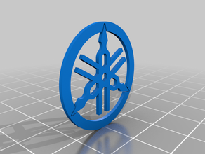yamaha-Boot-logo-symbol 3d print model - Mito3D