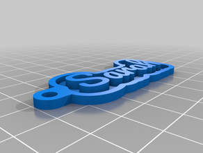 kc sarah customized 3d print model - Mito3D