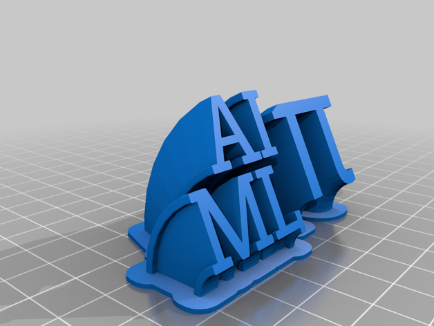 ai ml pi personalizado 3D print model - Mito3D