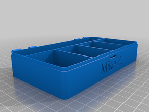 my customized hinged box 1xn v2 - mjz 3d print model - Mito3D