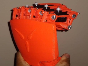 une main robotisée accessoires l'accessoire cosmétiques le robot la robotique 3d print model - Mito3D