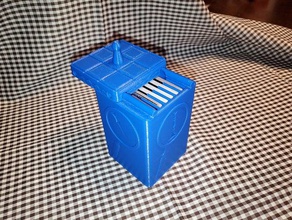 clue card game box cards storage 3d print model - Mito3D