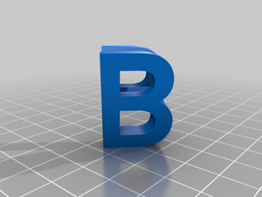 b özelleştirilmiş 3d print model - Mito3D