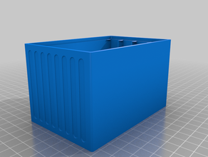 my customized stackable resistor storage box 3d print model - Mito3D