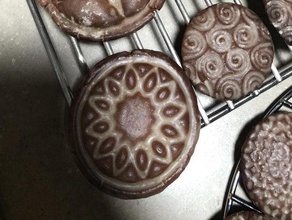 cookie cutter fiore 3d la cottura in forno stampo per biscotti di bollo a 3d print model - Mito3D