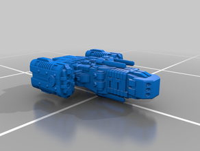Raumschiff 3d print model - Mito3D